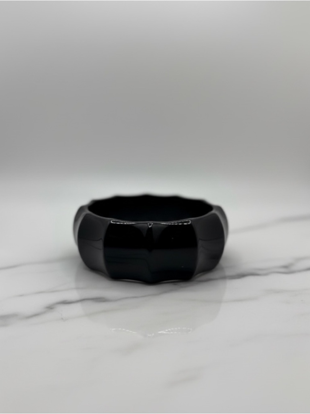 Black Bangle Bracelet One Size NWOT